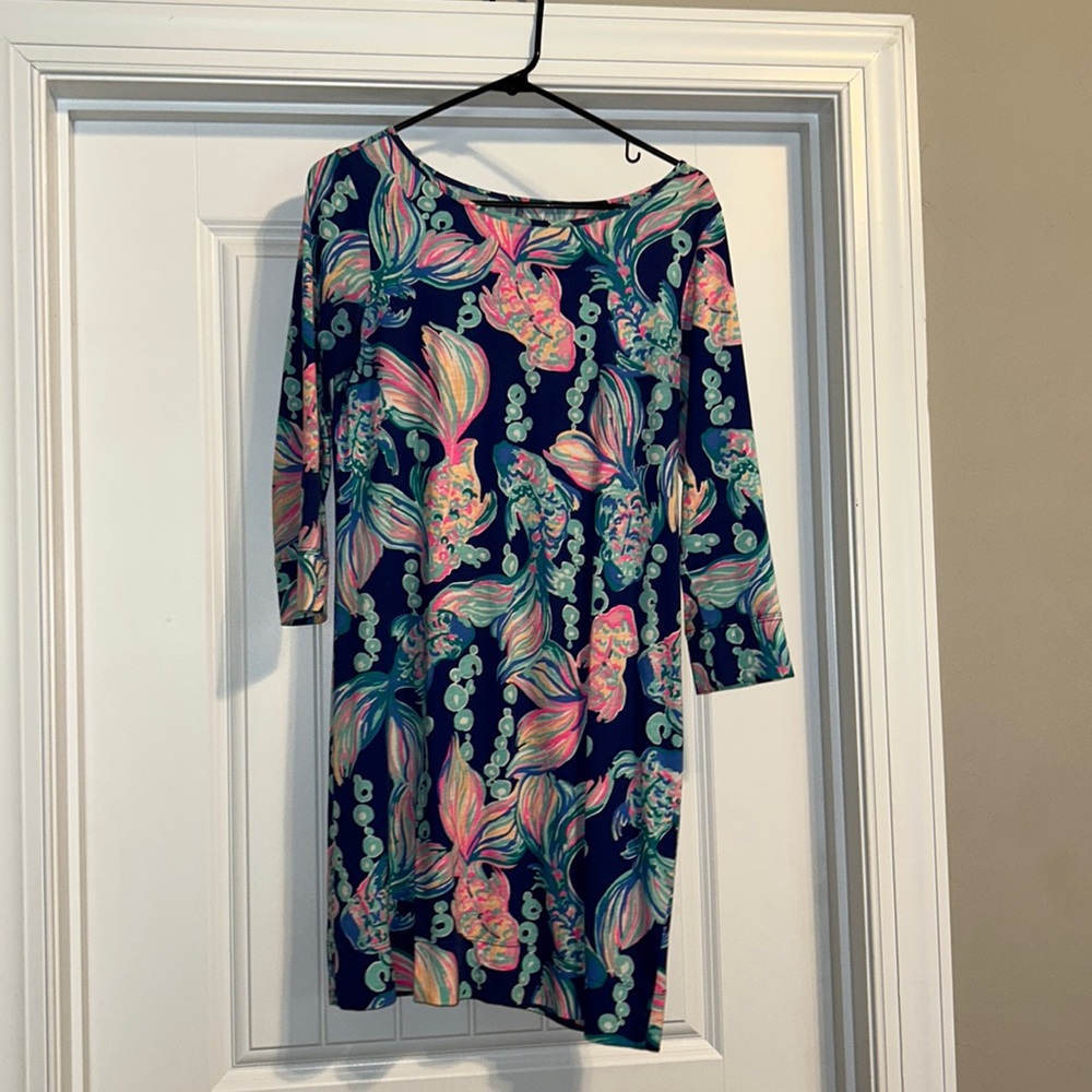 Going Coastal True Blue t-shirt dress